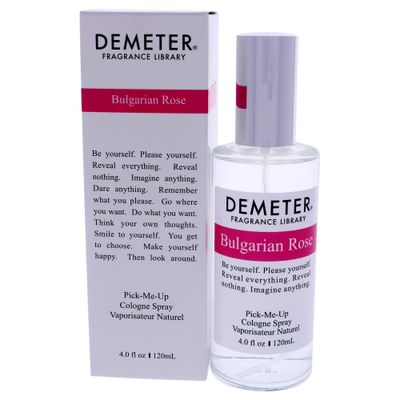 Demeter Women Cologne Spray, Bulgarian Rose, 4 Ounce