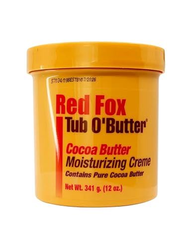 Red Fox Tub O&#39; Butter Cocoa, Moisturizing Creme 12 oz