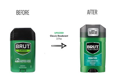 Brut Deodorant Original Fragrance 2.7 oz / 76 g (Pack of 6)