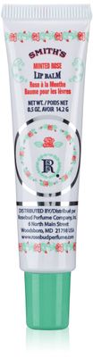 Smith&#39;s Rosebud Perfume Co. Minted Rose Lip Balm in a Tube .5 oz