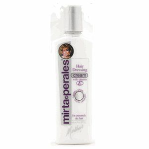 Mirta De Perales Hair Dressing Cream with Vitamin E, 4oz Travel Size