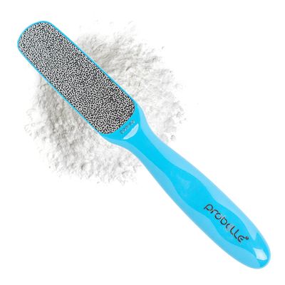 Probelle Double Sided Multidirectional Nickel Foot File Callus Remover - Immediately Reduces calluses and Corns to Powder for Instant Results, Safe Tool (Blue)