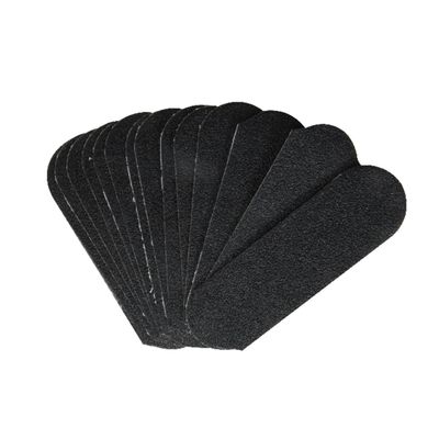 Cuccio Naturale 50-Count Black 80-Grit Pedicure File Refills - Coarse, Water-Resistant, Disposable Abrasive Sheets for Professional Foot Care - Fits Cuccio Stainless Steel Pedicure File