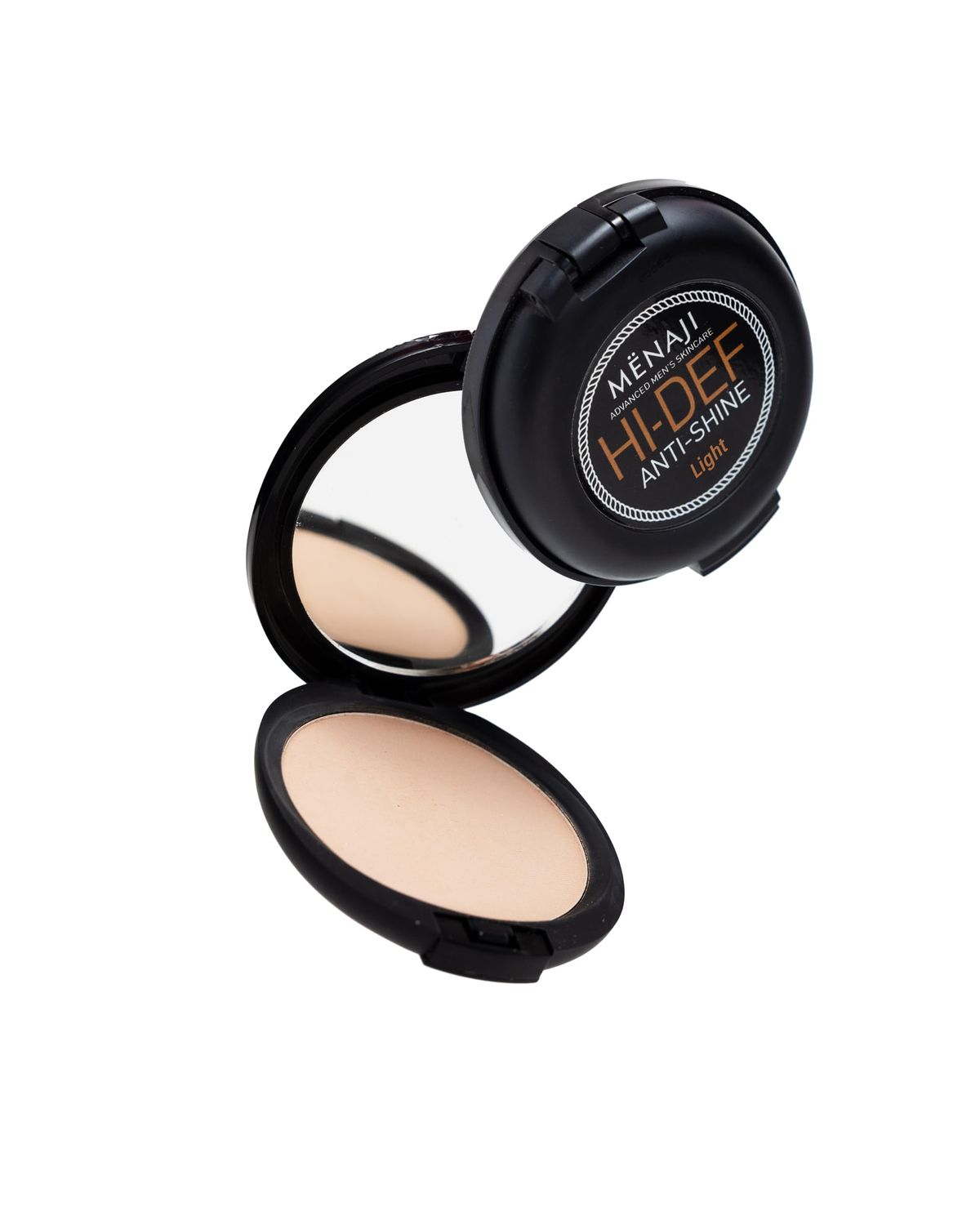 MNAJI Anti-Shine Powder (HDPV) - Anti-Shine Face Make-Up for Men - Natural Looking Makeup - Mens Cosmetics - Light