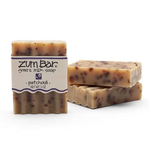 Zum Bar Goat&#39;s Milk Soap - Patchouli - 3 oz (3 Pack)