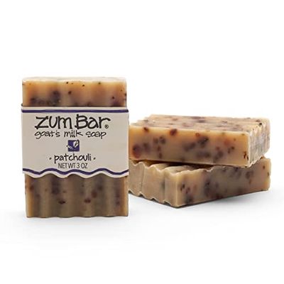 Zum Bar Goat&#39;s Milk Soap - Patchouli - 3 oz (3 Pack)