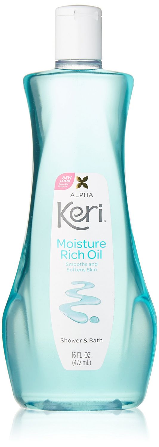 Alpha Keri Shower &amp; Bath Moisture Rich Oil 16 oz