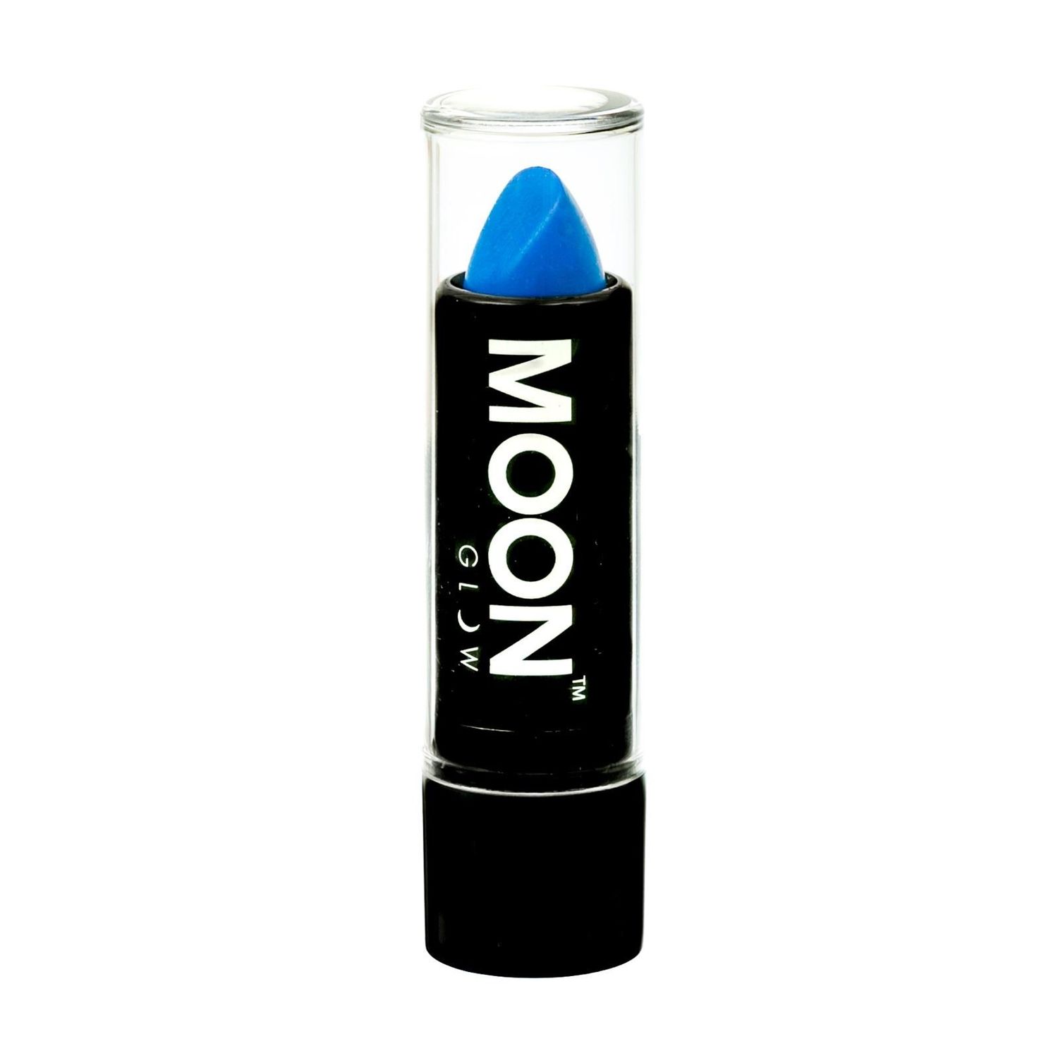 Moon Glow - Blacklight Neon UV Lipstick 0.16oz - Pastel Blue - Glows brightly under Blacklights/UV Lighting!