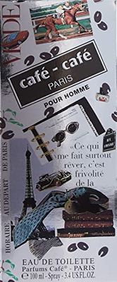 COFINLUXE Cafe Cafe For Men. Eau De Toilette Spray 3.4 Ounces