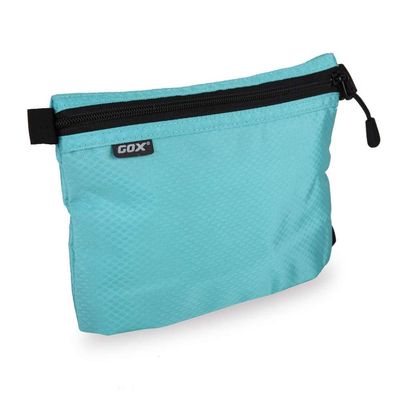 gox Small Toiletry Bag for Men Bulk Cosmetic Bag Dopp Kit Carry On Zipper Pouch Organization Nylon Small Packing Sack Waterproof