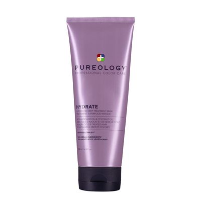 Pureology Hair Mask, Superfood Deep Treatment, Nourishes and Softens Hair, For Dry Colour-Treated Hair, Sulfate-Free, Vegan, Hydrate, 200ml