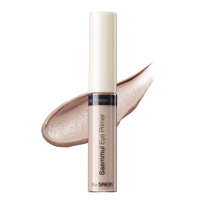 THESAEM Saemmul Eye Primer 5.8g - Eye Shadow Base to Prevent Oily Lids &amp; Creasing - Clear Waterproof Eyeshadow Primer for All Shadows