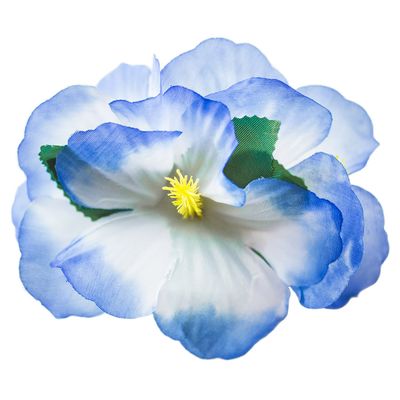 Super Z Outlet Hula Girl Hibiscus Color Assorted Flower Island Theme Hair Clips Event Decoration Supplies (12 Pack)