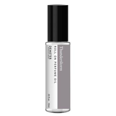 DEMETER Thunderstorm Roll On Perfume Oil, 0.33 Oz, Long-Lasting