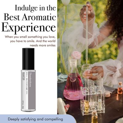 DEMETER Thunderstorm Roll On Perfume Oil, 0.33 Oz, Long-Lasting