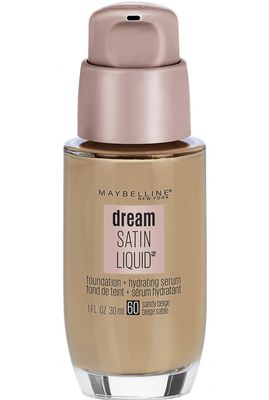 Maybelline New York Dream Satin Liquid Foundation (Dream Liquid Mousse Foundation), Sandy Beige, 1 fl. oz.