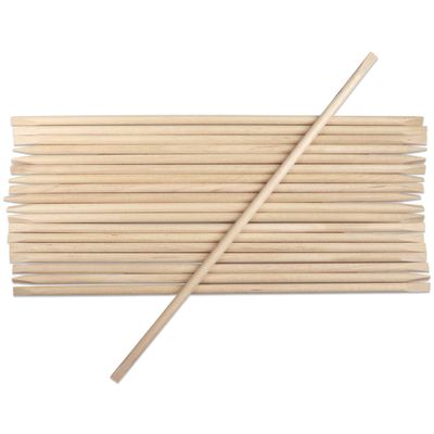 Beauticom USA Base Cuticle Wood Stick Pusher Manicure 7&quot; in Length, 1/8&quot; Diameter (144 pieces)