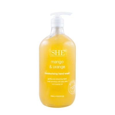 Om She Aromatherapy Moisturising Hand Wash - Mango &amp; Orange