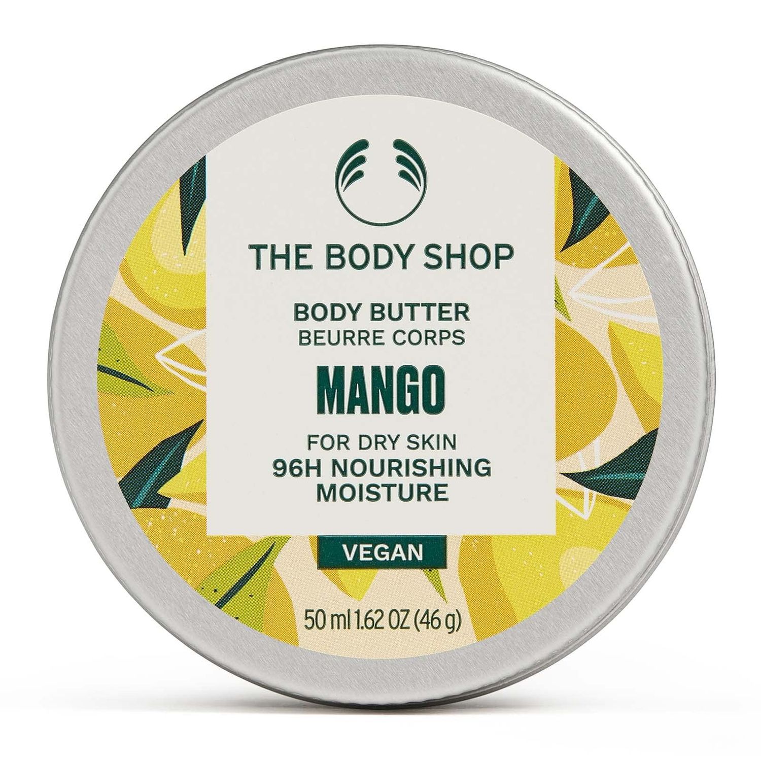 The Body Shop Mango Body Butter - Nourishing &amp; Moisturizing Skincare for Very Dry Skin - Vegan - 1.62 oz
