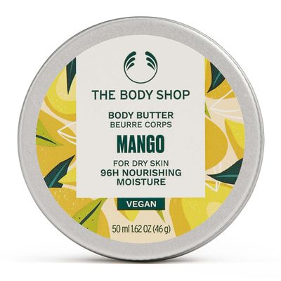 The Body Shop Mango Body Butter - Nourishing &amp; Moisturizing Skincare for Very Dry Skin - Vegan - 1.62 oz