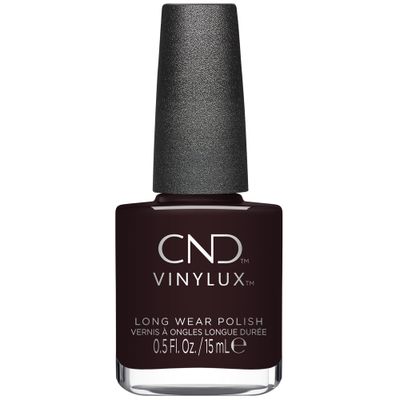 CND Vinylux Longwear Purple Nail Polish, Gel-like Shine &amp; Chip Resistant Color, Dark Dahlia, 0.5 fl. oz