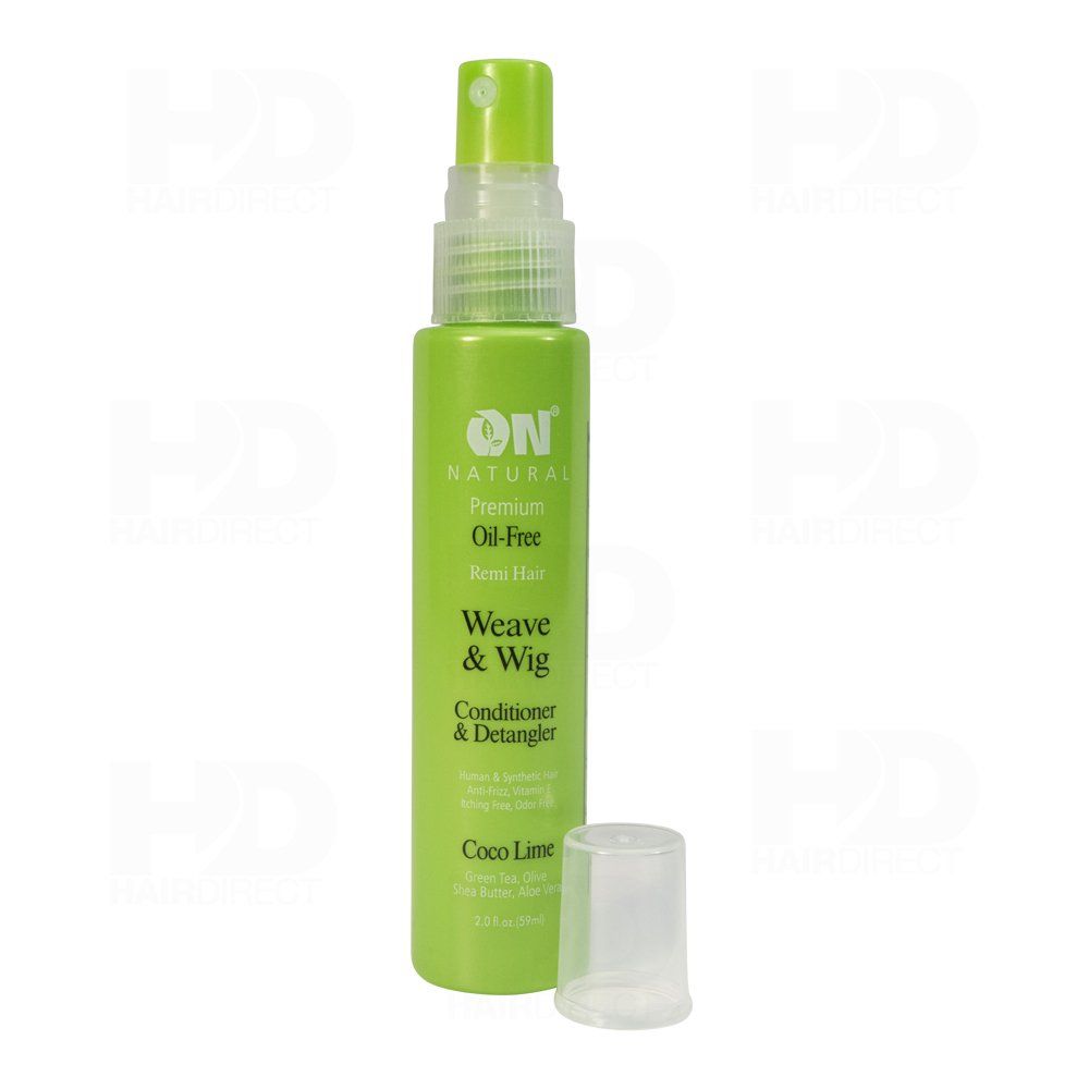 On Organic Natural Premium Oil-Free Weave &amp; Wig Conditioner &amp; Detangler Coco Lime 2 oz