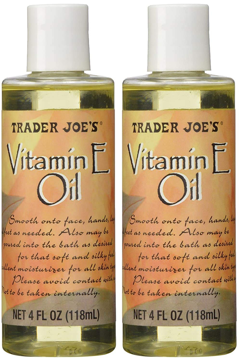 Pack of 2 Trader Joe&#39;s Vitamin Oil E 4oz each