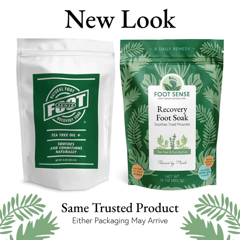 Tea Tree Oil Detox Foot Soak - for Athletes Foot, Toenails, Smelly Feet - All Natural Formula - Intensive Foot Repair - 16 oz