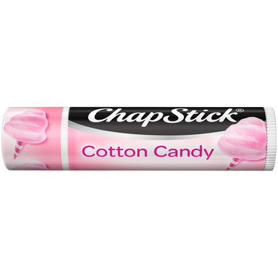 ChapStick Lip Balm, Cotton Candy - Fun &amp; Yummy Moisturizing Lip Care for Dry, Cracked Lips, 0.15 Oz Ea