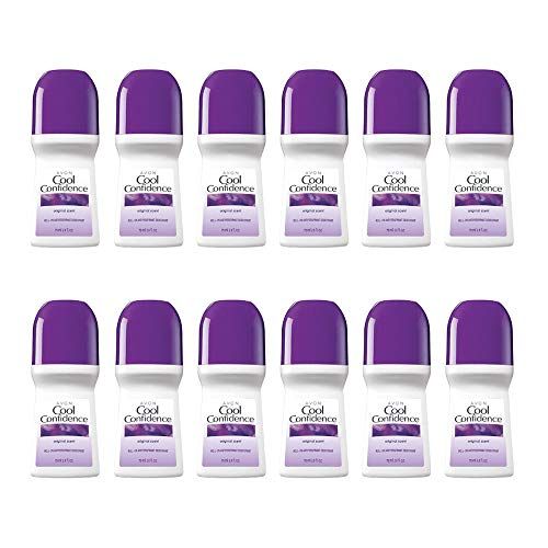 Avon Deodorant Bonus Size Pack of 12 (COOL CONFIDENCE ORIG)