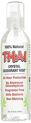 Thai Deodorant Stone Crystal Mist Natural Deodorant Spray 8 oz. Bundle (Pack Of 3)