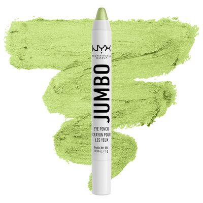 NYX PROFESSIONAL MAKEUP Jumbo Eye Pencil, Blendable Eyeshadow Stick &amp; Eyeliner Pencil - Matcha (Green)