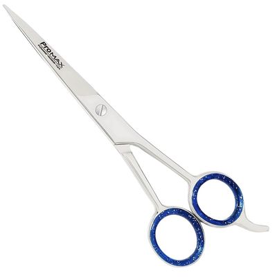 ProMax Care Barber Shears - Premium Japanese Stainless Steel, 6.5 Inch Professional Hair Cutting Scissors with Ergonomic Non-Slip Handle