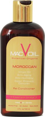 Macvoil - Ultimate All Natural Hair Oil For Shiny/Sleek Hair &amp; Fixes Dry/Frizzy Hair With Pure Moroccan Argan Oil