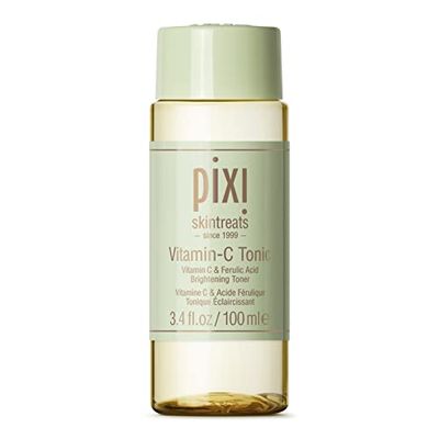 Pixi Vitamin-C Tonic,Brightening &amp; Soothing Facial Toner, Boost Skin Luminosity, Infused with Vitamin-C &amp; Ferulic Acid, Alcohol Free Daily Toner, 100ml / 3.4fl oz