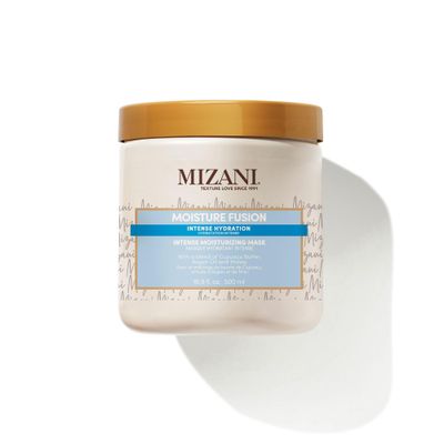 Mizani Moisture Fusion Intense Moisturizing Mask | Restores Hydration in Curls &amp; Coils | Deep Conditioning Hair Mask For Dry Hair | Moisturizes Without Buildup | With Argan Oil and Honey |16.9 Fl Oz