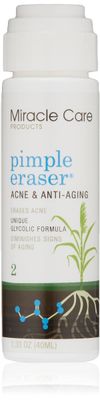 Pimple Eraser Acne Anti Aging Glycolic by Miracle Care - Best Glycolic Skincare, Free of Chemicals &amp; Drugs!