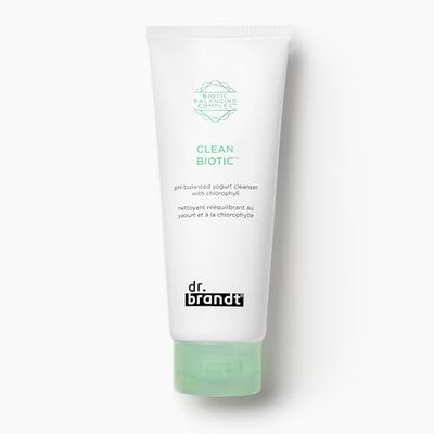 Dr. Brandt Clean Biotic - pH-Balancing Yogurt Cleanser - Melts Away Dirt, Debris, Pollution, Makeup, Sunscreen &amp; Excess Oil - 3.5 fl oz