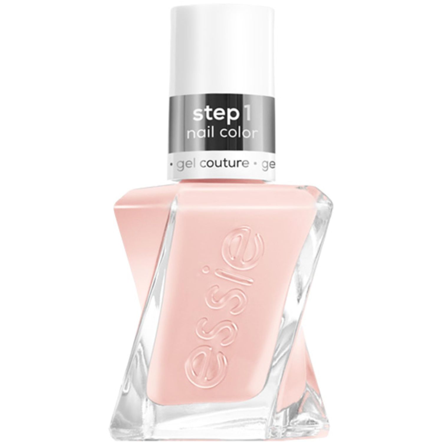 Essie Gel Couture Long-Lasting Nail Polish, 8-Free Vegan, Sheer Nude Pink, Fairy Tailor, 0.46 fl oz