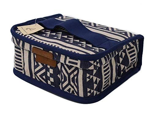 Always Nature Essential Oil Bag Organizer - hold up to 30 Bottles of 15ml oils! (Blue Ocean, M)
