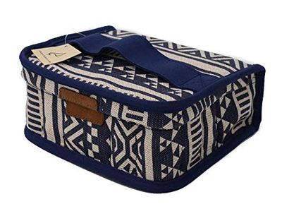 Always Nature Essential Oil Bag Organizer - hold up to 30 Bottles of 15ml oils! (Blue Ocean, M)