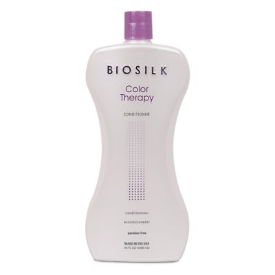 Biosilk Color Therapy Conditioner, Replenishes Moisture While Protecting Color, Enhances Vibrancy &amp; Shine, Sulfate, Paraben, &amp; Cruelty-Free, 34 Oz