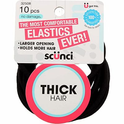 Scunci Extra Thick Hair Elastics