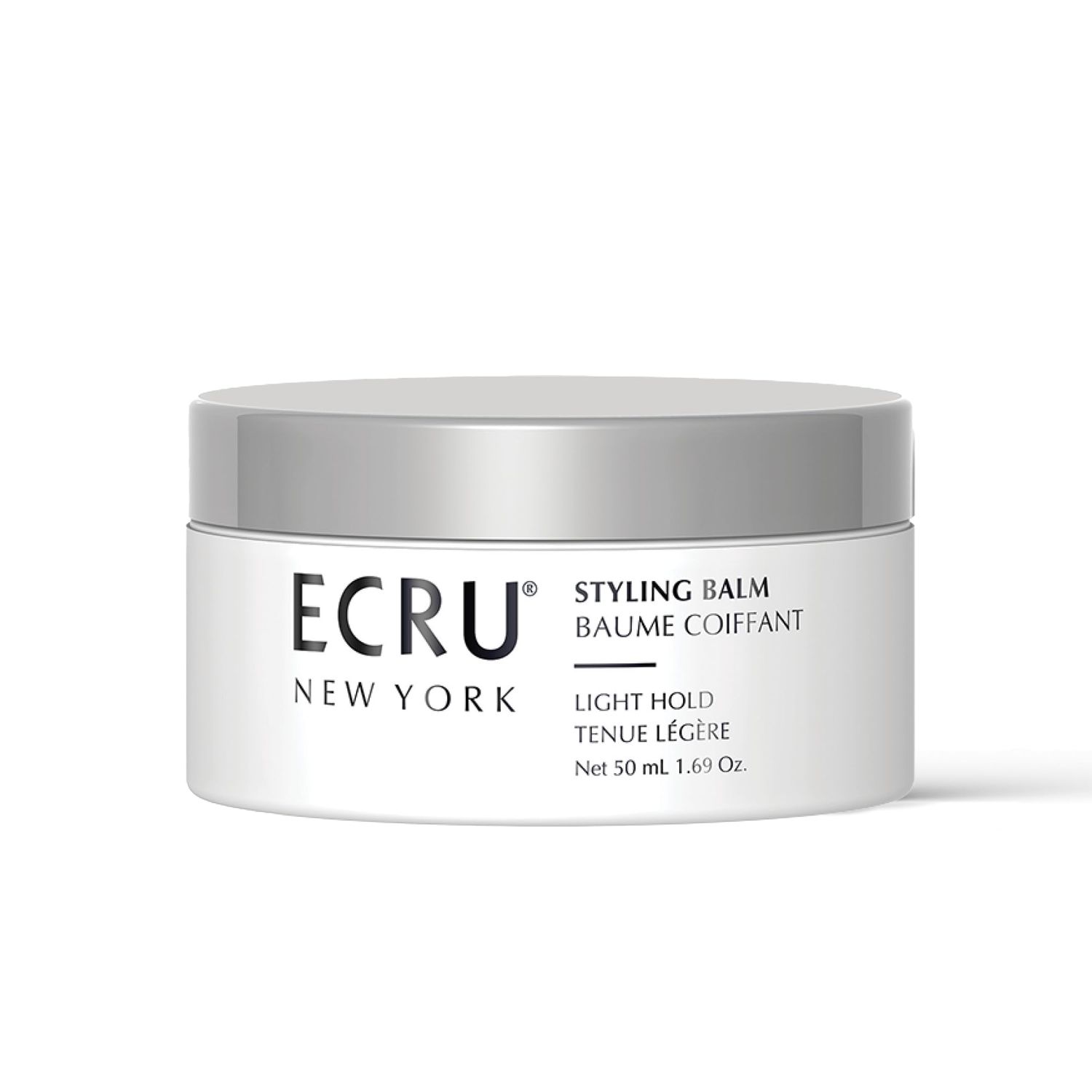 ECRU NEW YORK Styling Balm 1.69oz Light Hold Styling Balm and Pomade for Short to Mid Length Hair