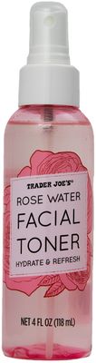 Rose Water Facial Toner Hydrate and Refresh by Trader Joe&#39;s (1 Bottle)