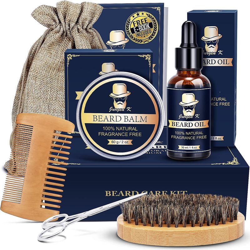 Valentines Day Gifts for Him, Beard Kit Gift Sets for Men, Gifts Idea for Men's Daily Grooming Routine, Mens Valentines Gifts, Anniversary &amp; Birthday Gifts for Men Boyfriend Husband Dad Adult Son