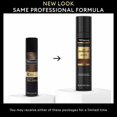 TRESemm Root Touch-Up, Temporary Hair Color, Light Brown Hair Ammonia-free, Peroxide-free Root Cover Up Spray 2.5 oz