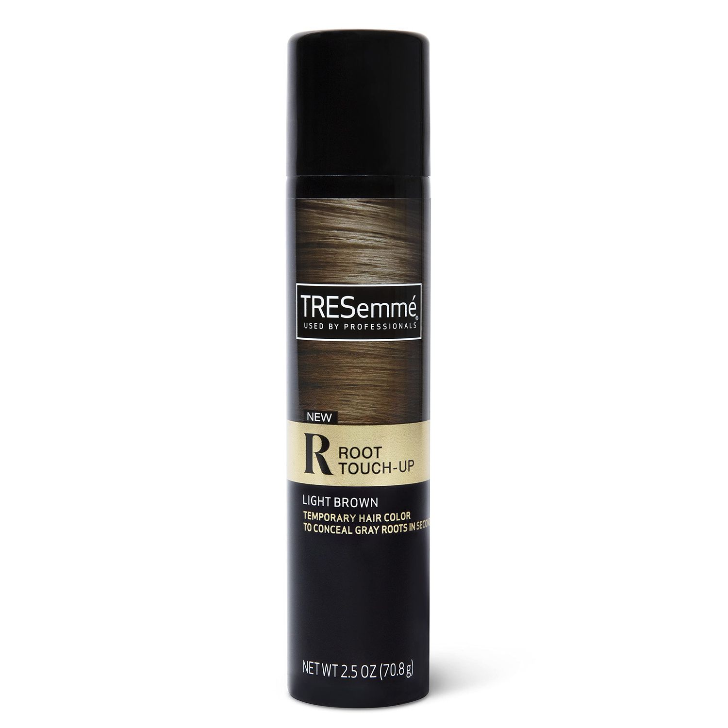 TRESemm Root Touch-Up, Temporary Hair Color, Light Brown Hair Ammonia-free, Peroxide-free Root Cover Up Spray 2.5 oz