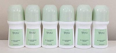 Avon Haiku Roll On Anti Perspirant Deodorant 2.6 fl.oz. Lot 6 pcs.