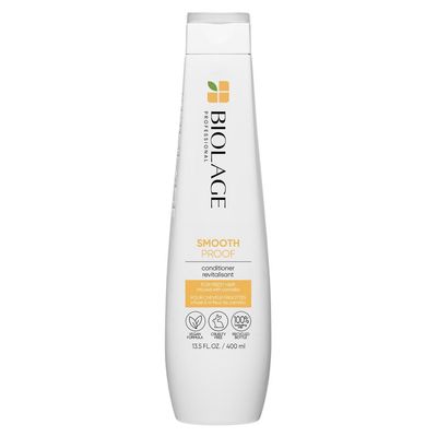 BIOLAGE Smooth Proof Conditioner | Provides Humidity Control &amp; Anti-Frizz Smoothness | For Frizzy Hair | Paraben &amp; Silicone-Free | Vegan